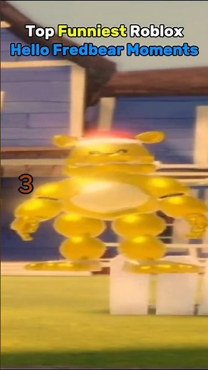 TOP 5 FUNNIEST ROBLOX HELLO FREDBEAR MOMENTS