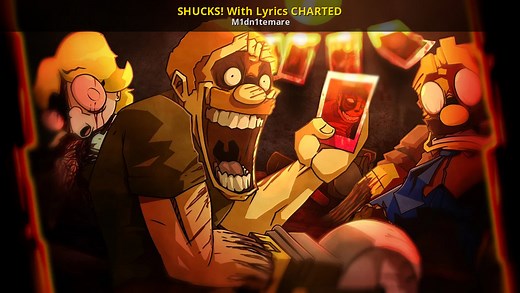 SHUCKS! With Lyrics CHARTED Mod for Friday Night Funkin' | FNF Mods