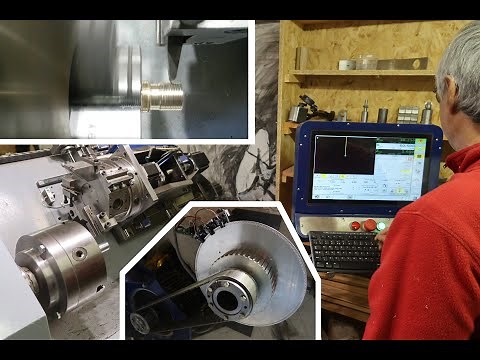 CNC Lathe Turning build - Part 3 (Spindle encoder & threading)