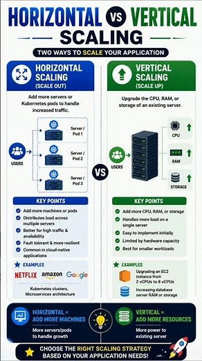 🔥 Horizontal vs Vertical Scaling | DevOps Interview
