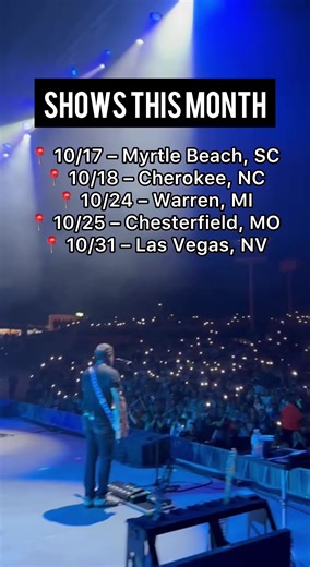 October — here we go! 🎶 After an incredible September, we’re back and ready to keep the celebration rolling. This month we’ll be hitting Myrtle Beach, Cherokee, Warren, Chesterfield, and Las Vegas — can’t wait to see all of you out there! #LittleRiverBand #OnTour #LRB #HappyAnniversaryTour