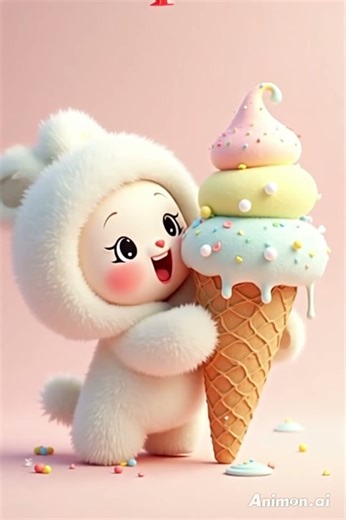 The Cutest Fluffy Adventure Ever! | Magical Balloon Ride, Ice Cream & Carnival Fun