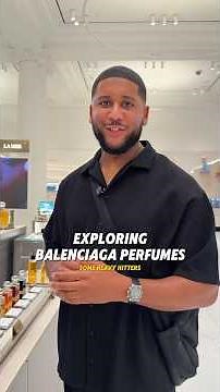 Testing out all 10 fragrances from the designer brand Balenciaga! 🤝 #fragrance #perfume