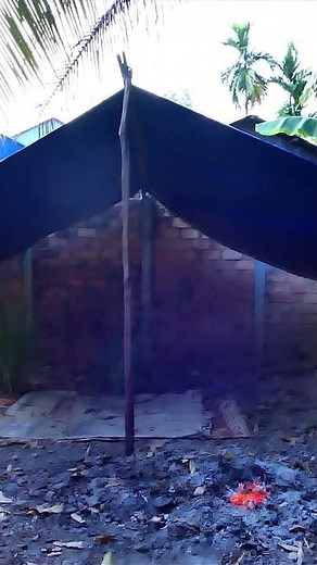 First attempt at home-based, quickest way of testing #bushcraft #survival #primitivetechnology