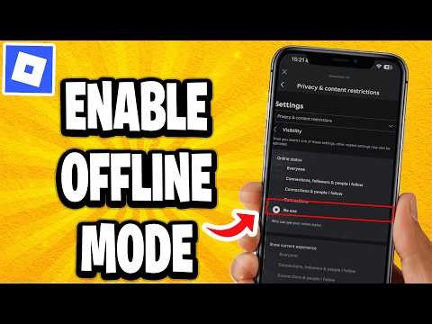How To Enable Offline Mode In Roblox