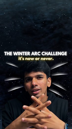 Krish Jain on Instagram: "Trailer- THE WINTER ARC CHALLENGE 2024. 30 days 30 new challenges, starting from 11th November I am going on a 30 days Self Improvement challenge WITH YOU, yes you heard it right. This time it’s not just gonna be me but you too. Participate in this challenge by clicking the link in my bio. Watch my story highlights to know more:) ARE YOU GONNA PARTICIPATE?"
