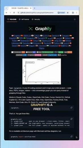 Graphify: Map your codebase into a knowledge graph for AI assistants