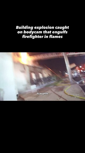Caught LA on Instagram: "My bodycam footage from the Vermont Ave structure fire explosion on 08/10/25 the engulfed a firefighter in flames. • • • • • #fire #structurefire #explosion #la #ems #crash #explore #lafd #lapd #losangeles #police #caughtla #news #breakingnews"