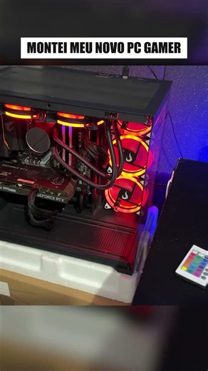 MONTEI UM SUPER PC GAMER PARA 2026!