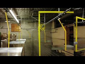 Trash carton conveyor system