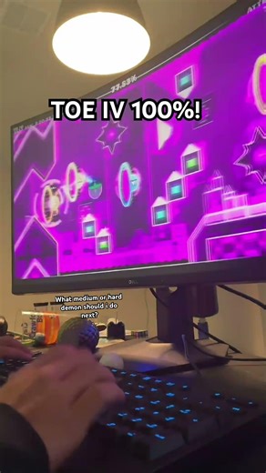 I BEAT TOE IV #geometrydash #gd #shorts