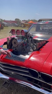 Super Charged El Camino 2WD Truck!! Listen to all that horsepower!! #elcamino #truckpulling #1969elcamino #2wdtruck | Beer Money Pulling Team