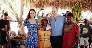 The Duke and Duchess of Cambridge visited the Caribbean