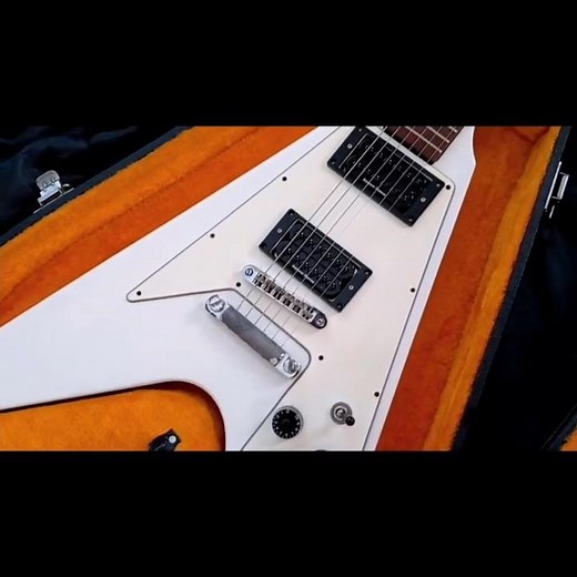 Authentic 1974 Electra 2236 Flying V Wedge James Hetfield Guitar