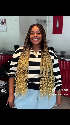 Ombré Box Braids: Stylish Hair Transformations