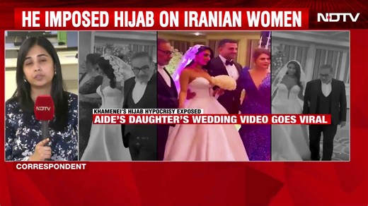 Strapless Dress, Bare Head: Iran's Pro-Hijab Leader Under Fire After Daughter's Wedding Video Goes Viral