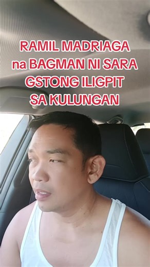 RAMIL MADRIAGA NA BAGMAN NI SARA DUTERTE GSTONH ILIPIT SA KULUNGAN #bagongpilipinas #PROTEKPPBM