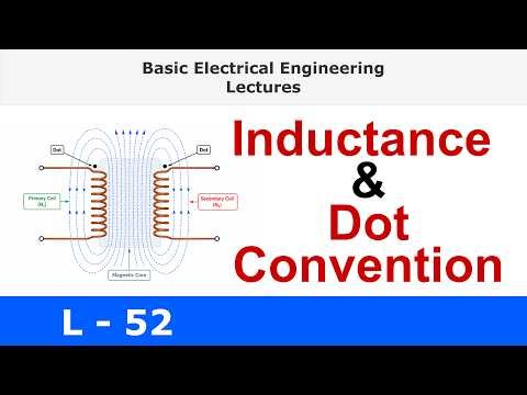Inductance, Mutual Inductance & Dot Convention in Coupled Circuits | BEE | L52
