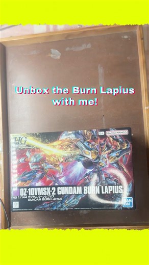 P Bandai HG Burn Lapius UNBOXING #gundam #gunpla #unboxing #bandaihobby #shorts
