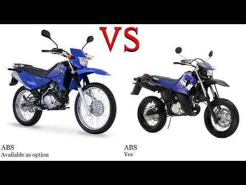 Yamaha XTZ 125 vs Yamaha DT 125 New Model Test specification comparison