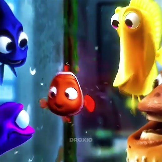 אדיט מוצאים את נמו 🔥💪🐠🐟 || נמו לא רגוע 🧐🎬 #shorts
