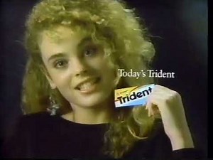Terrific Trident Retro Gum Commercial - Who Wants Gum? (1988)