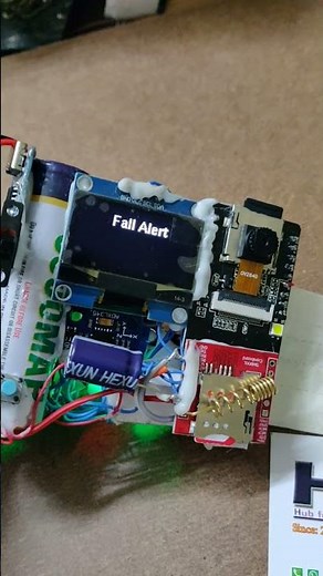 Smart wearable device for women safety with Photo email, GSM , GPS , ESP32CAM and Geo fencing Alerts