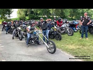 Harley Davidson Big Hill Event Switzerland 2022 (Ride on Party Square Part 1)