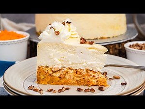 Carrot Cake Cheesecake Recipe (Step-by-Step) Homemade