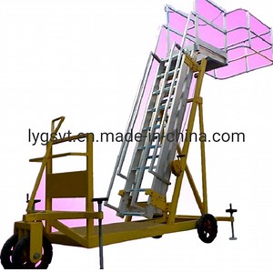 [Hot Item] Truck Road Tanker Sampling Inspection Mobile Movable Platform and Ladder