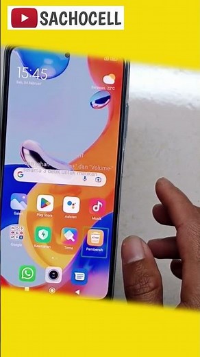 KELUAR GARIS HIJAU DAN SUARA OPERATOR SAAT TEKAN MENU REDMI NOTE 11 PRO