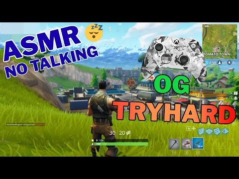 ASMR Gaming 😴 Fortnite OG Tryhard 🎮Controller Sounds + game audio