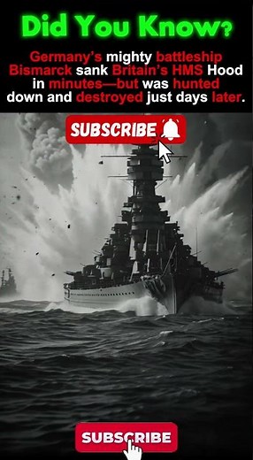 The Battle of the Bismarck — From Triumph to Destruction #Bismarck #WW2 #WorldWar2