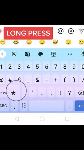 long press 💕 #foryou #sticker #keyboard #edit #star
