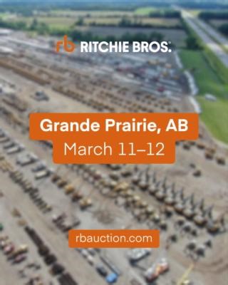 Gear up for our Grande Prairie auction on March 11-12 featuring over 1000 equipment items and trucks including dump trucks, dozers, construction and machinery trailer, and more! Equipment from: Peace Valley Industries, Tower Services & Contracting Ltd, R B Curry Transport Ltd, Pipeworx Ltd, Tracker Contracting Ltd. Features a Complete Dispersals from Husky Transport Ltd. For more info and to register to bid visit: https://ow.ly/hIBz50V9LA2 | Ritchie Bros.