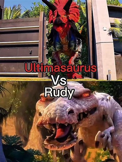 Ultimasaurus vs rudy|Edith #edith #capcut