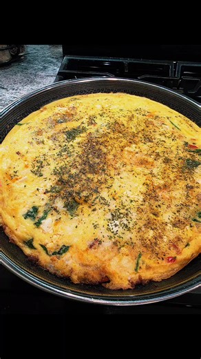 Salmon Frittata #salmon #frittata #cooking #alildisndat