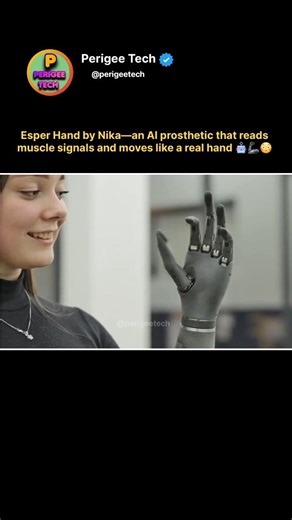 AI Prosthetic Hand That Moves Like Real 😳🤖#shorts #ai #robotics #innovation #futuretech #prosthetics