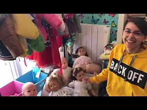 MY NEW NURSERY AND ALL MY REBORNS ***