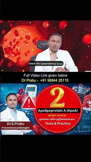 2- Apolipoprotein A (ApoA) - Precautions to Avoid Heart Attack | Preventive Cardiology Guide ❤️