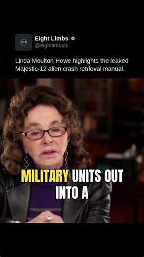 Linda Moulton Howe highlights the leaked Majestic-12 alien crash retrieval manual.