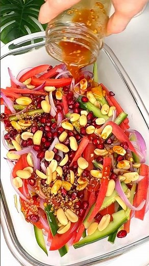 10-Minute Summer Salad | Healthy & Refreshing Quick Recipe #summersalad #healthysalad #quickrecipe