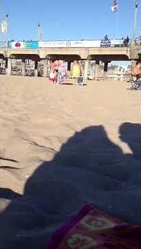 Funny Drunk Girl Falling at the Beach