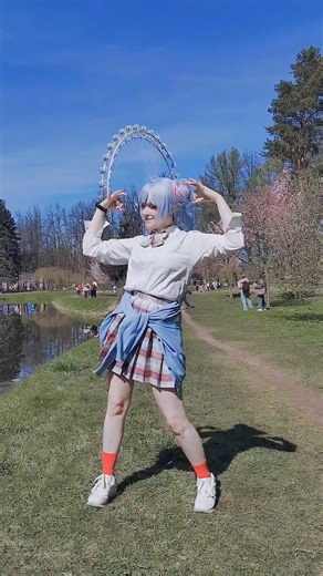 【踊ってみた】🍒チェリーポップ 🍒/ DECO*27 feat.初音ミク【Frain】#Shorts #コスプレ #dance #vocaloid #初音ミク
