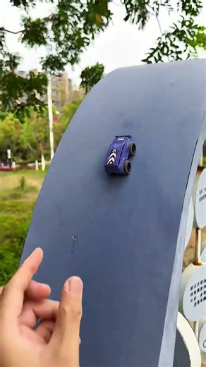 Tiny higher speed test,😱 remote control blue car 😲🚘 #rccar