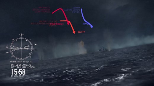 The Battle of Jutland Animation