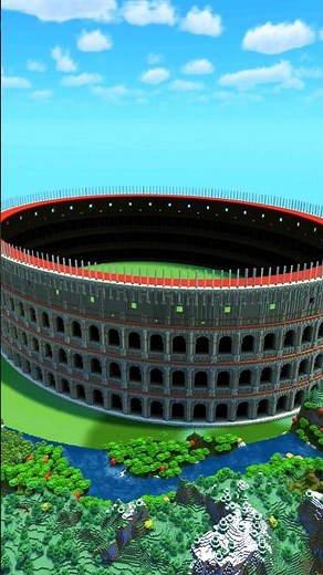 Giant Arena | Minecraft Timelapse #minecraft #build #minecraftbuilding #timelapse #minecraftimelapse