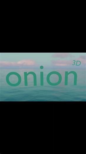 Channel Intro Made in Blender #3danimation #blender3d #animationshorts #animation #onion #hallway