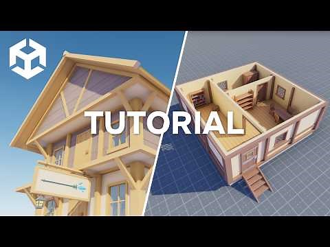 Low Poly Modular Medieval Buildings Pack: Unity Tutorial