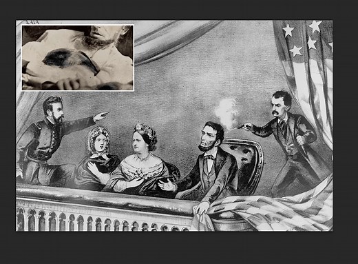What is the Abraham Lincoln deathbed photo?